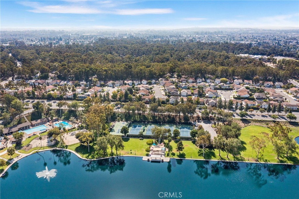 24746 Scott Lane Lake Forest, CA 92630 - Photo 4 of 31 an aerial view of residential houses with outdoor space and lake view