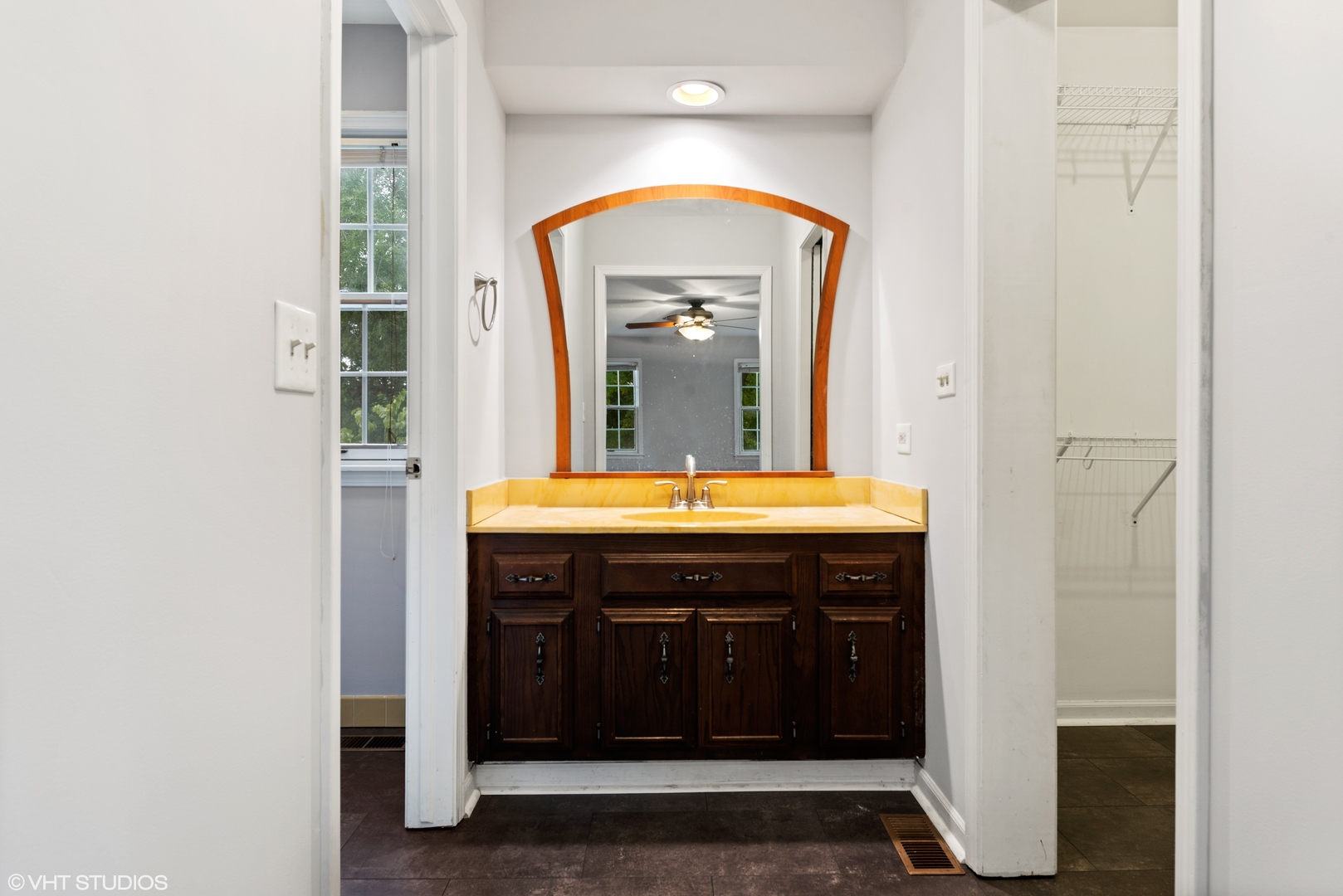3100 Techny Road Northbrook, IL 60062 - Photo 17 of 28 a bathroom with a sink and a mirror