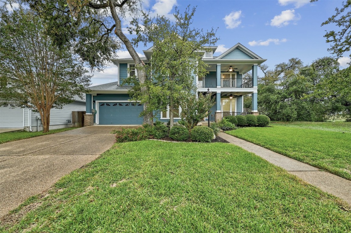 9508 Colebrook Street Austin, TX 78749 - Photo 1 of 1 a front view of a house with a yard