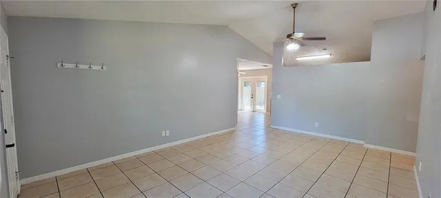 a view of an empty room with window