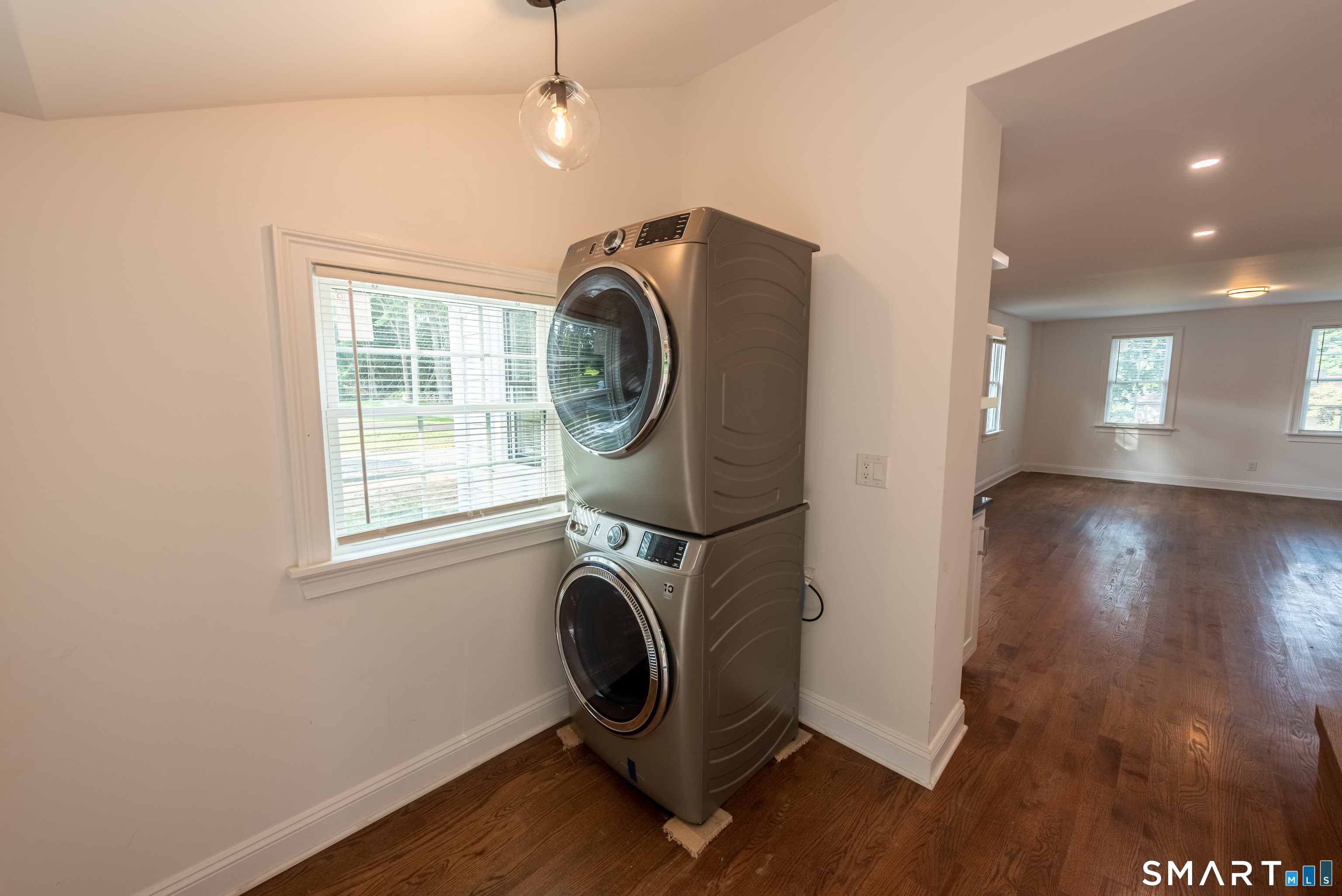 148 Ripton Road Shelton, CT 06484 - Photo 18 of 40 Laundry with stacked washer and dryer