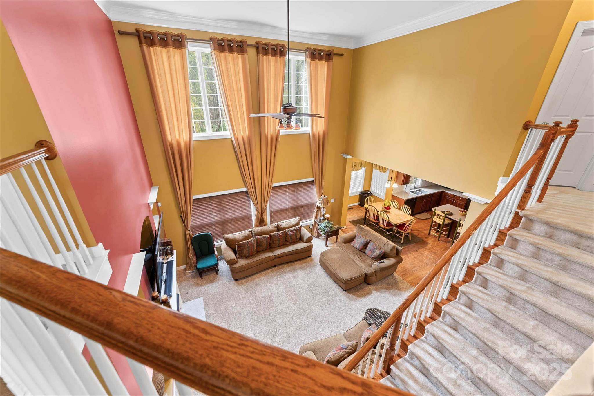 1728 Copperplate Road Charlotte, NC 28262 - Photo 17 of 36 a view of a living room with furniture and a window