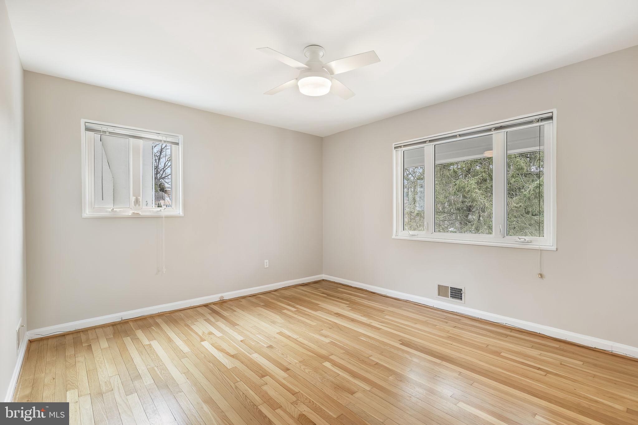 3103 Valley Lane Falls Church, VA 22044 - Photo 11 of 25 a view of empty room with wooden floor and fan