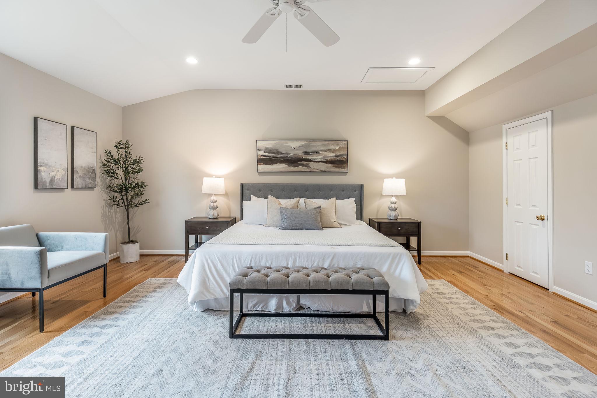 3103 Valley Lane Falls Church, VA 22044 - Photo 14 of 25 a bedroom with a bed and a couch