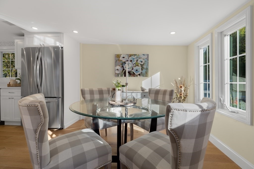 15 Red Acre Road Stow, MA 01775 - Photo 15 of 42 a view of a dining room with furniture and window