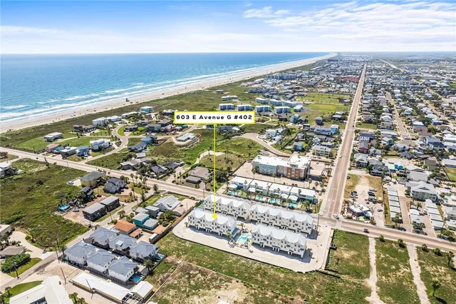 $869,000 | 603 East Avenue G, Unit 402, Port Aransas, TX 78373