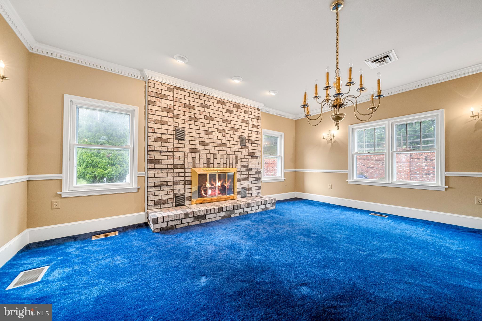 18189 Sands Road Purcellville, VA 20132 - Photo 40 of 145 Dining or living room with working fireplace.