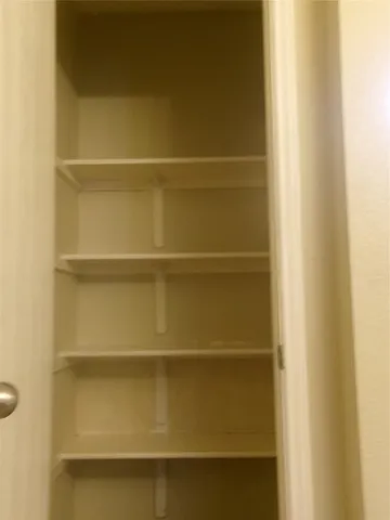 a view of a closet