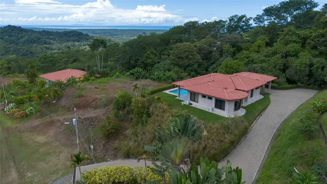 a view of a patio with a yard