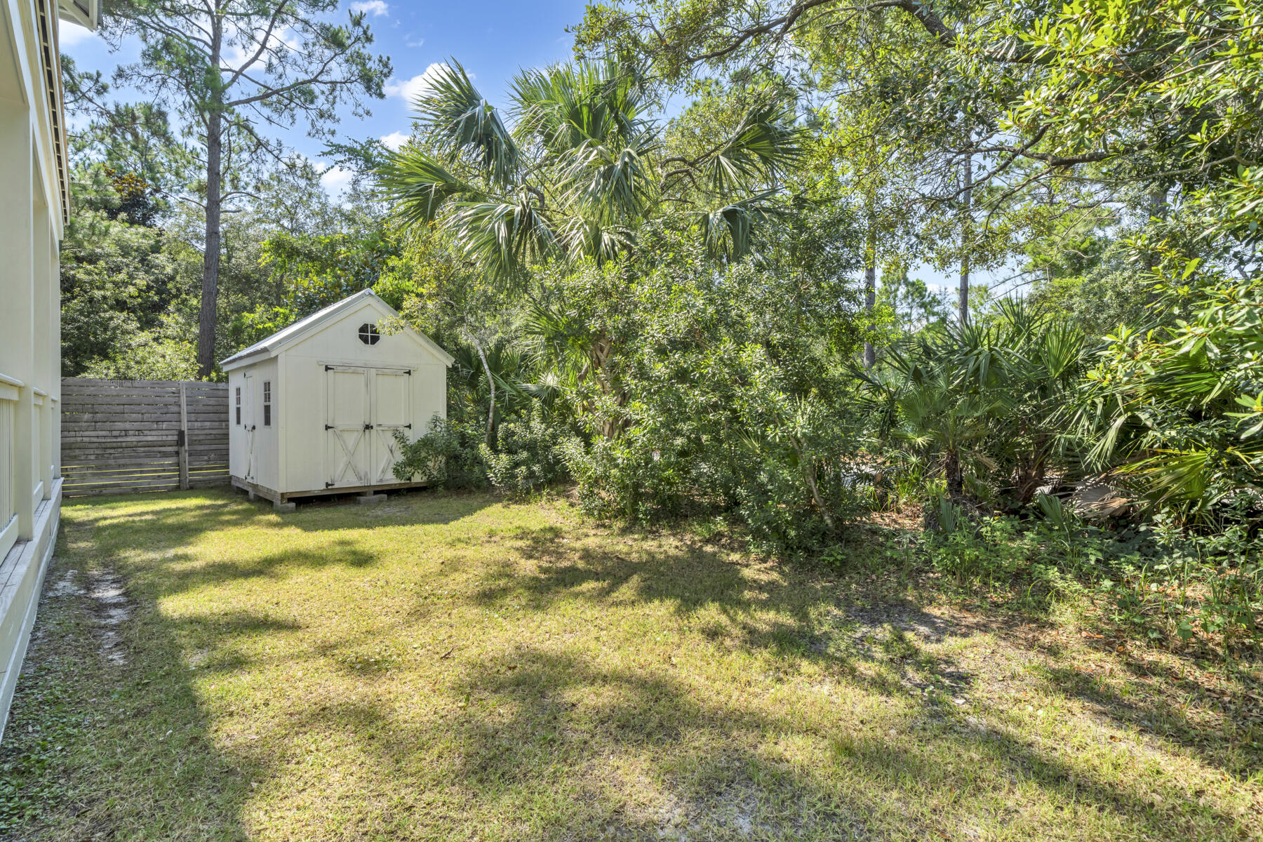 96 Snapper Street Santa Rosa Beach, FL 32459 - Photo 54 of 54 Private Back Yard with Storage