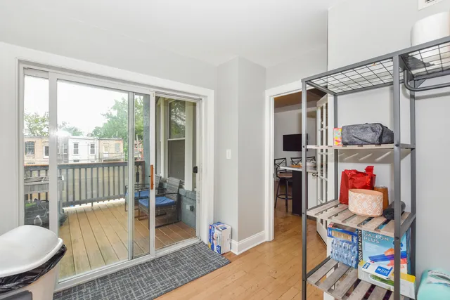 a car parked in front of a house