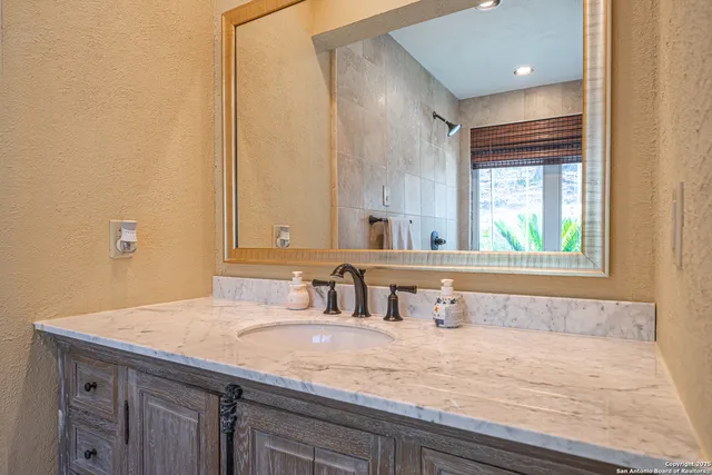 a view of lake with mountain