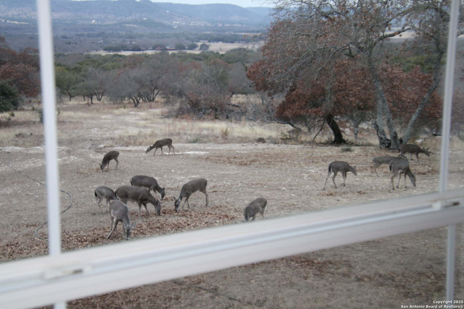 1839 Thanksgiving Road Utopia, TX 78884 - Photo 81 of 96 a bathroom with a granite countertop sink and a mirror