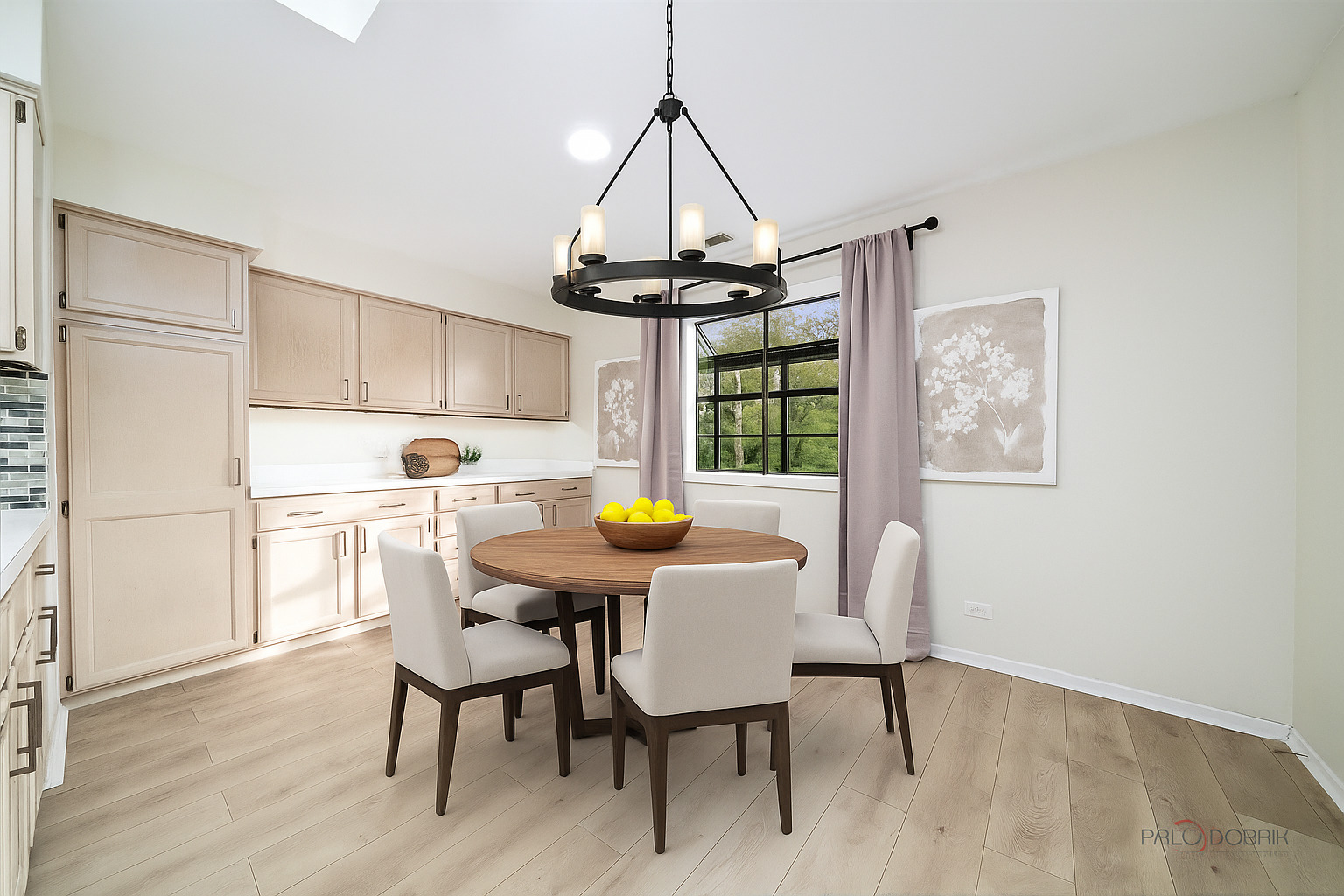 970 Ivy Lane, Unit C Deerfield, IL 60015 - Photo 20 of 36 a view of a dining room with furniture window and wooden floor