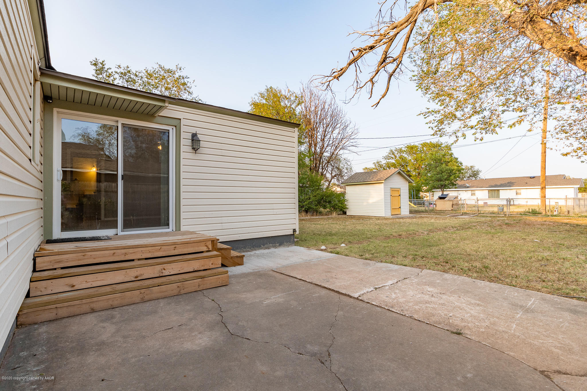 3627 South Travis Street Amarillo, TX 79110 - Photo 24 of 27 Back Patio/Deck