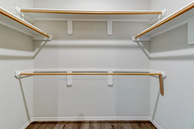 a close up view of racks