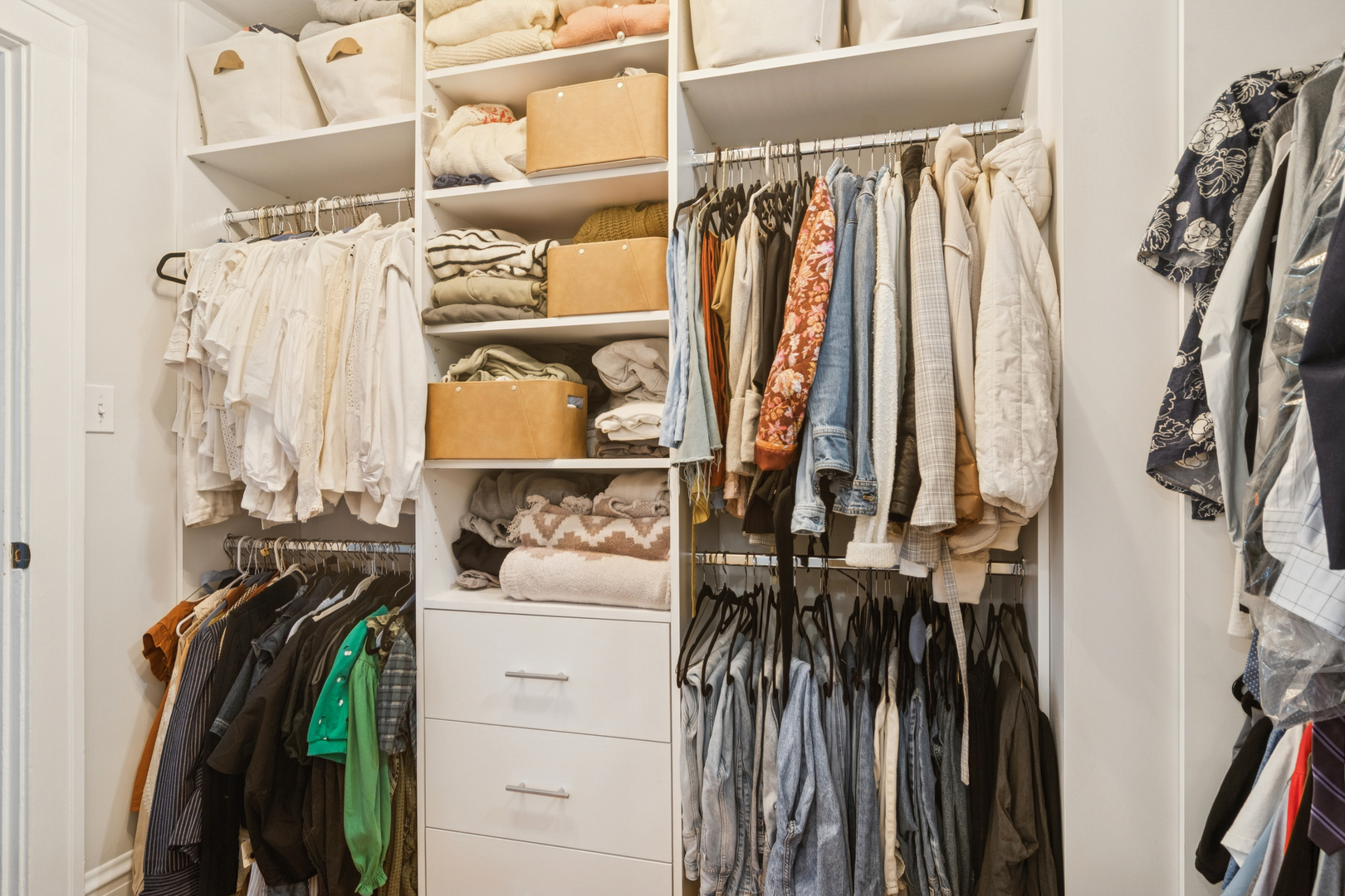 212 Washington Street Barrington, IL 60010 - Photo 33 of 55 a view of walk in closet with clothes and shoes