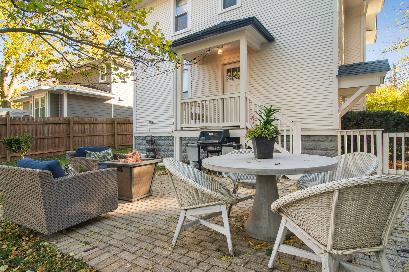 212 Washington Street Barrington, IL 60010 - Photo 39 of 55 a view of a patio with couches table and chairs