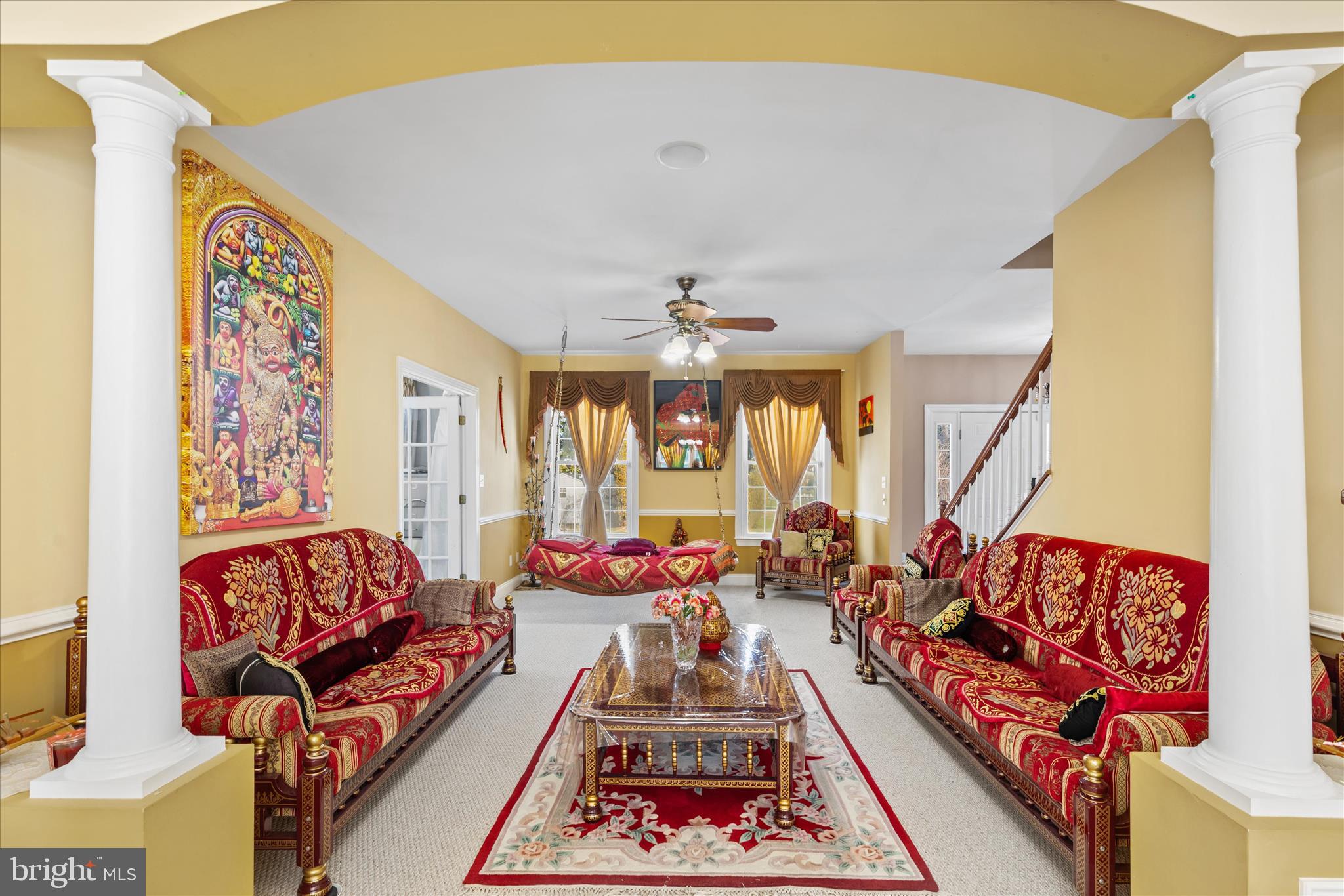 108 Franklin Avenue Berlin, MD 21811 - Photo 24 of 62 a living room with furniture fireplace and flat screen tv