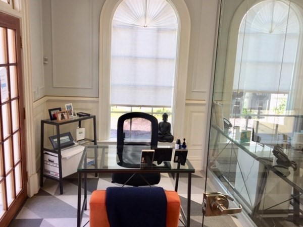 292 Beacon Street, Unit 1 2 Somerville, MA 02143 - Photo 3 of 27 a living room with furniture a fireplace and a large window