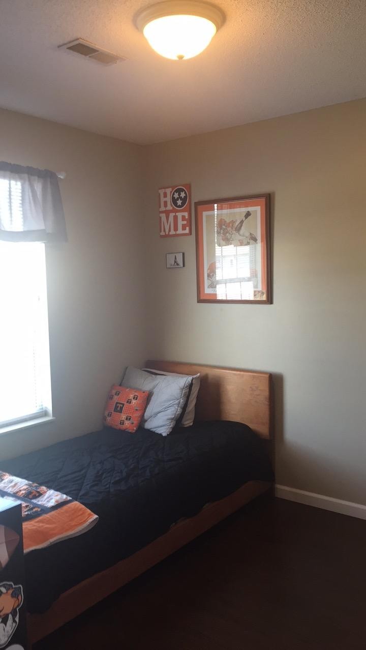 7557 Gary White Road Corryton, TN 37721 - Photo 7 of 23 a bed sitting in a bedroom next to a window