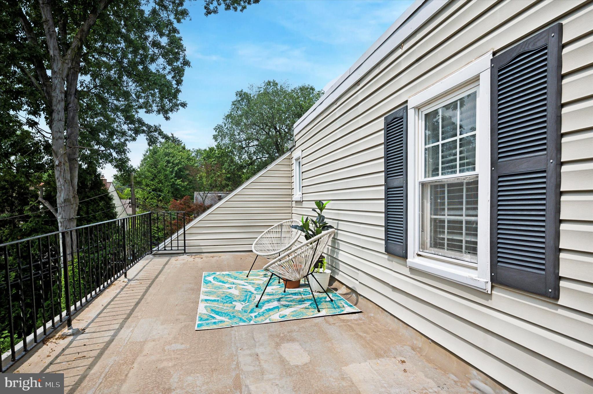 12 Rodney Road Bryn Mawr, PA 19010 - Photo 20 of 25 a view of a back side deck