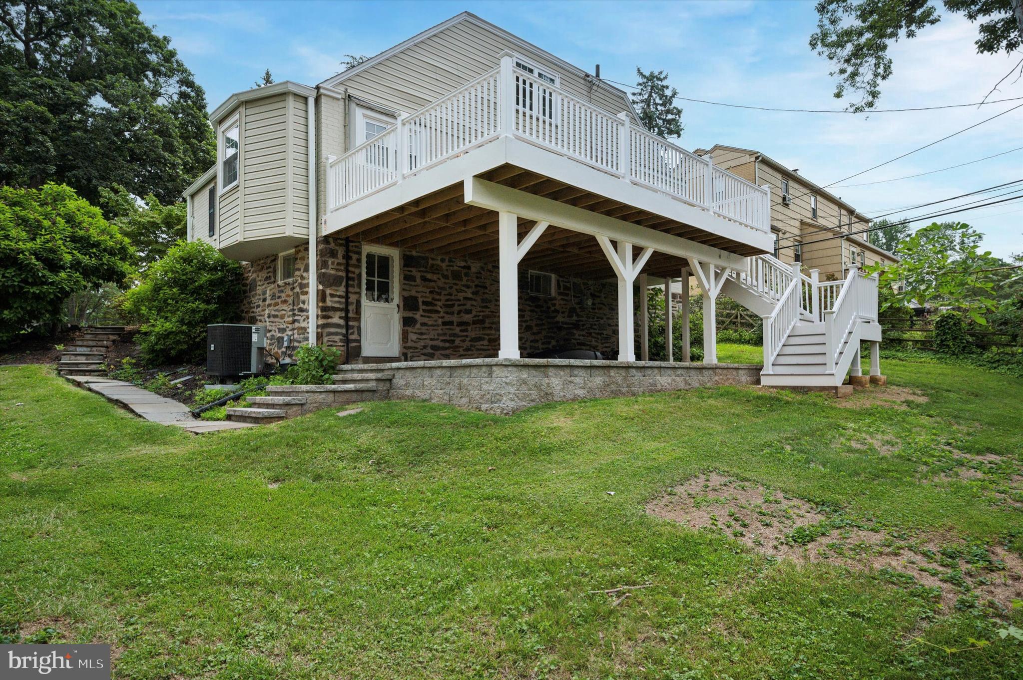 12 Rodney Road Bryn Mawr, PA 19010 - Photo 25 of 25 a view of a house with a yard