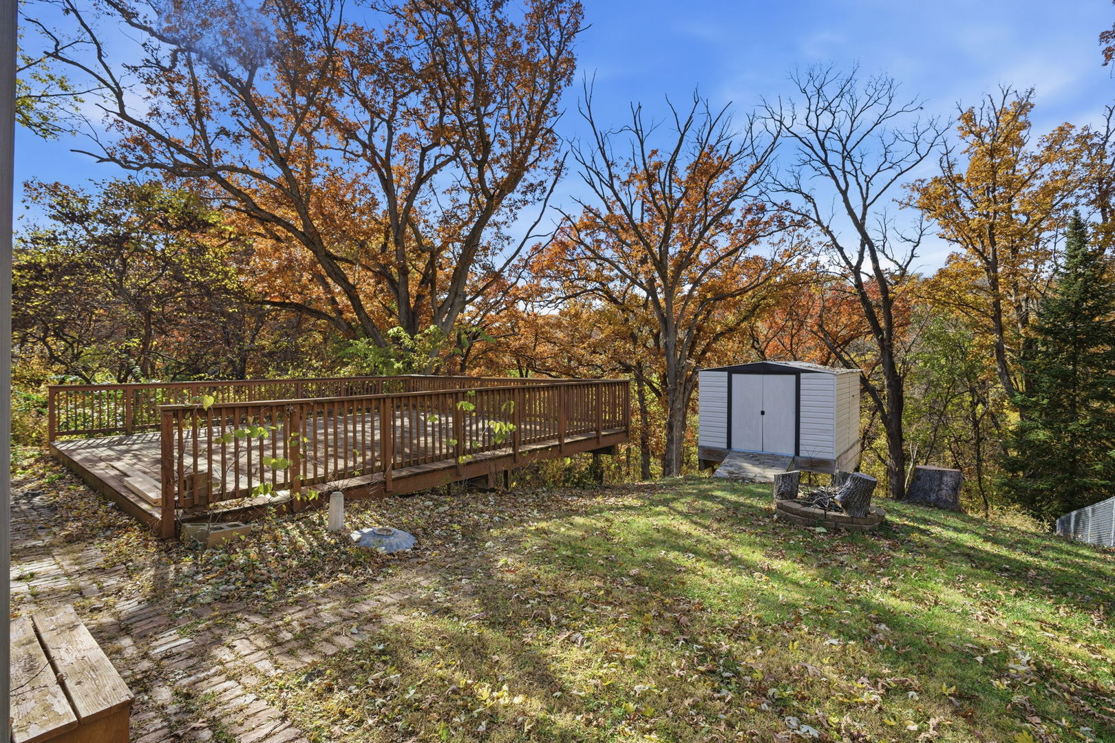 3900 28th Street Rock Island, IL 61201 - Photo 26 of 27 a backyard of a house with table and chairs