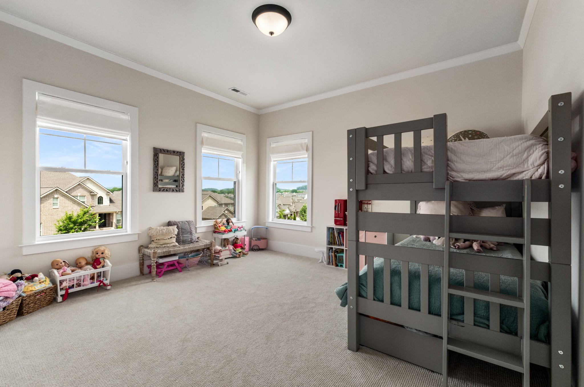 9011 Safehaven Place Spring Hill, TN 37174 - Photo 71 of 84 a living room with furniture and a flat screen tv