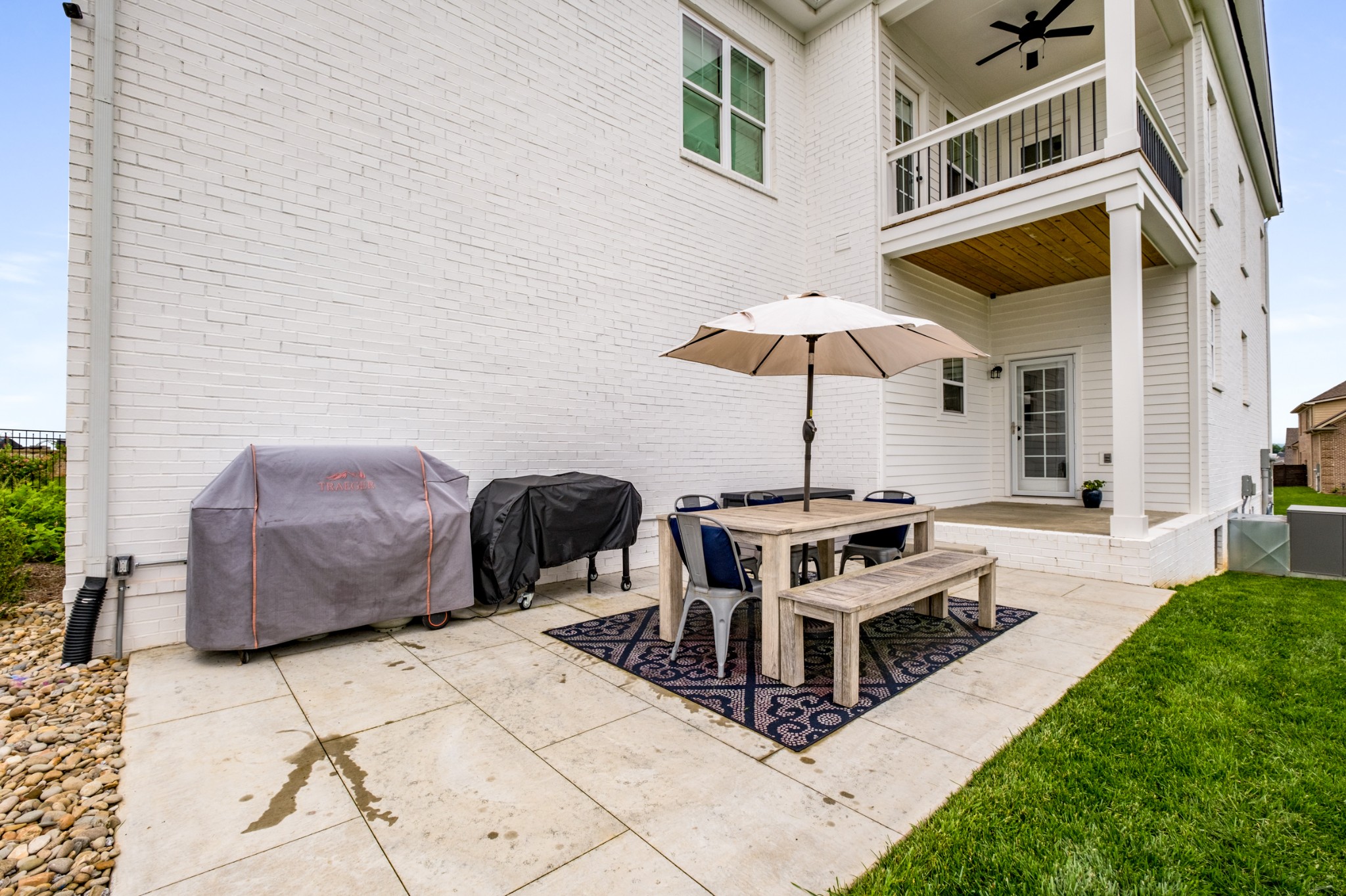 9011 Safehaven Place Spring Hill, TN 37174 - Photo 77 of 84 a view of a patio with chairs and a table