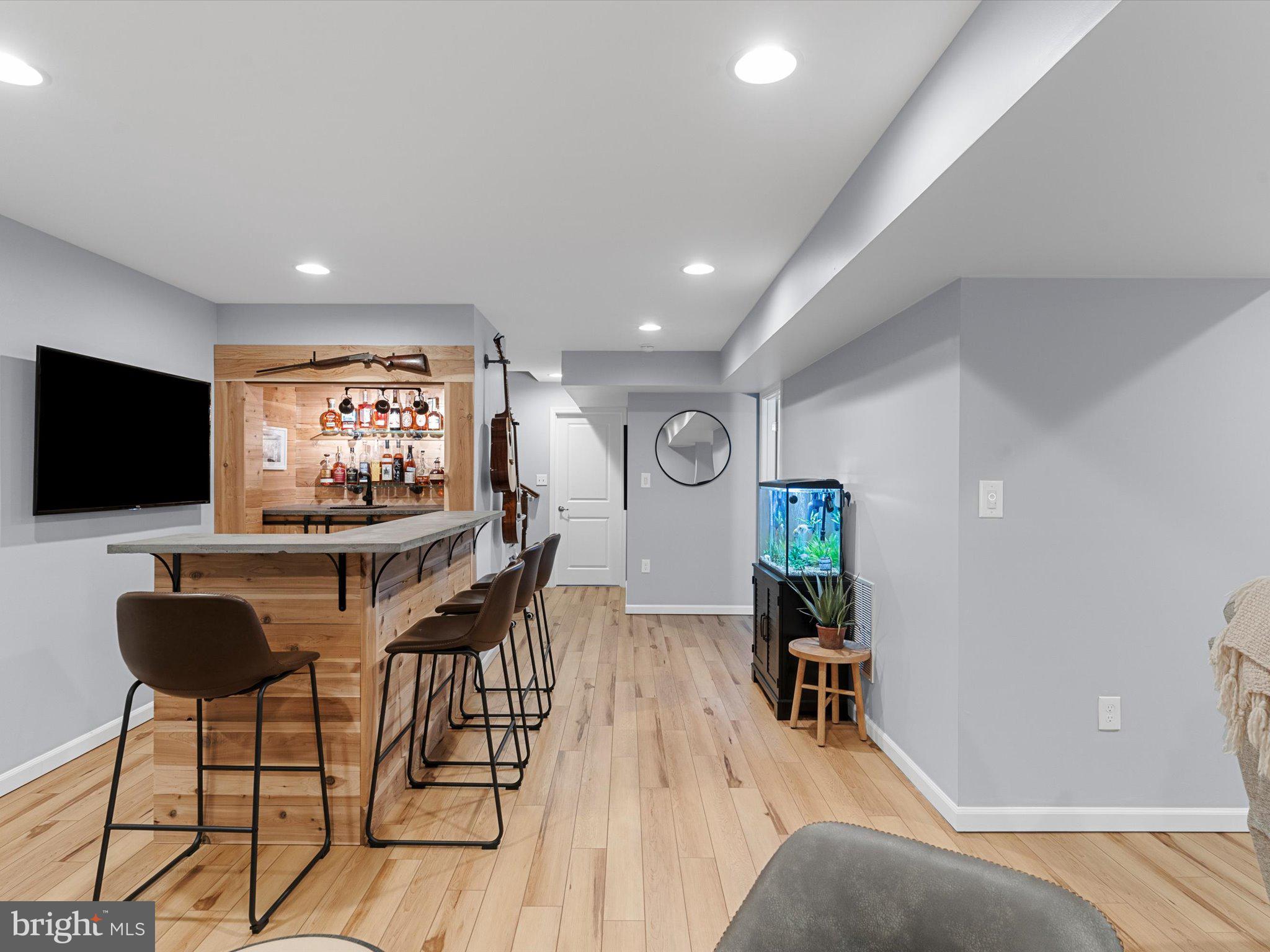 2381 Jersey Pine Ridge Charlottesville, VA 22911 - Photo 50 of 72 Stylish basement retreat with bar.
