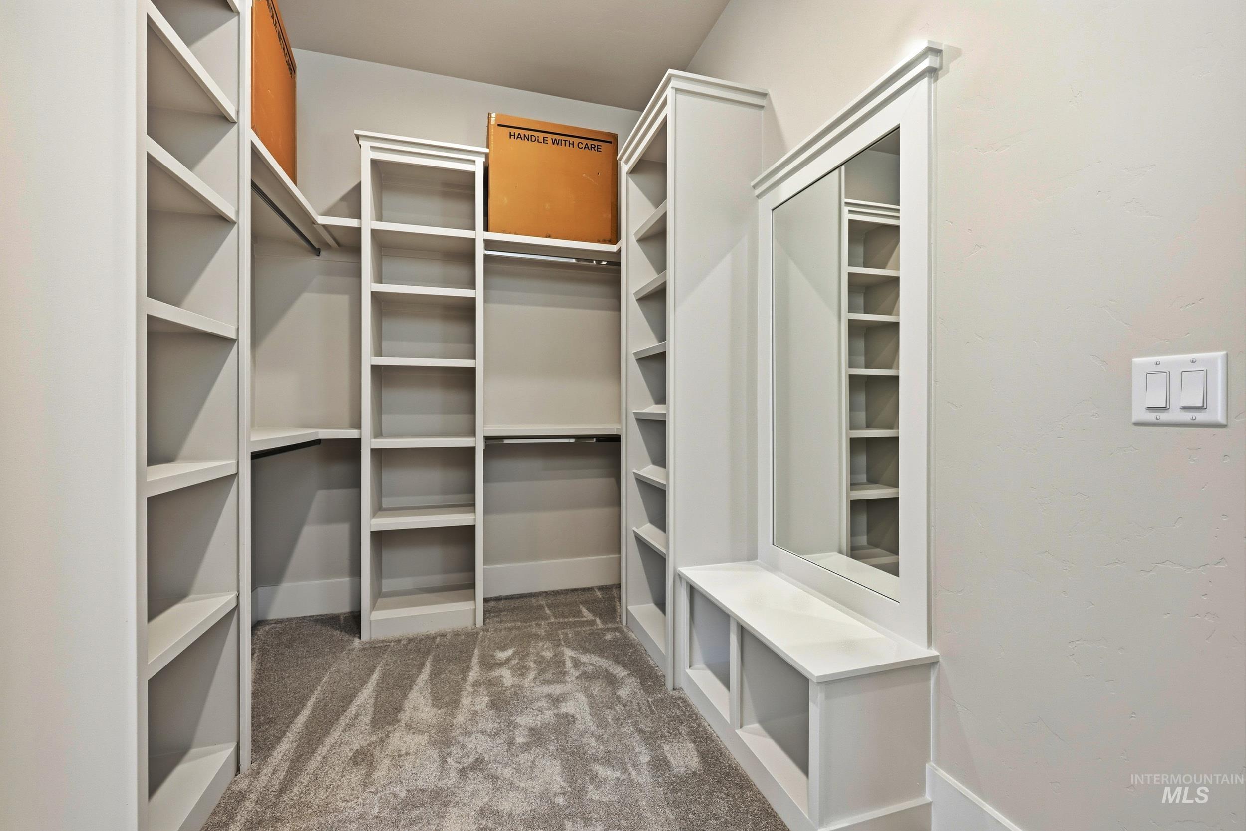 1048 East Escalation Street Meridian, ID 83642 - Photo 26 of 44 Walk in closet featuring dark colored carpet