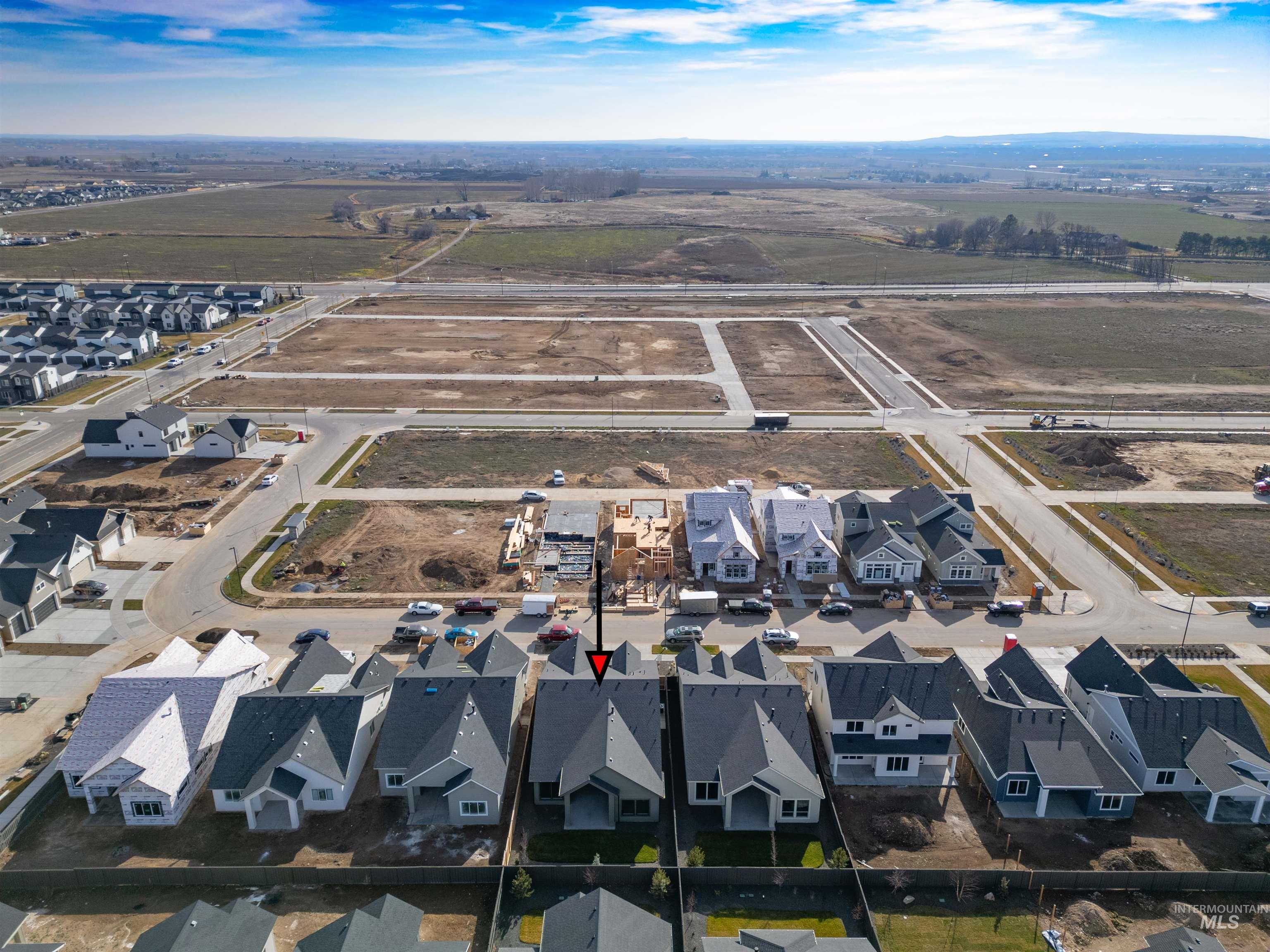 1048 East Escalation Street Meridian, ID 83642 - Photo 41 of 44 Aerial perspective of suburban area