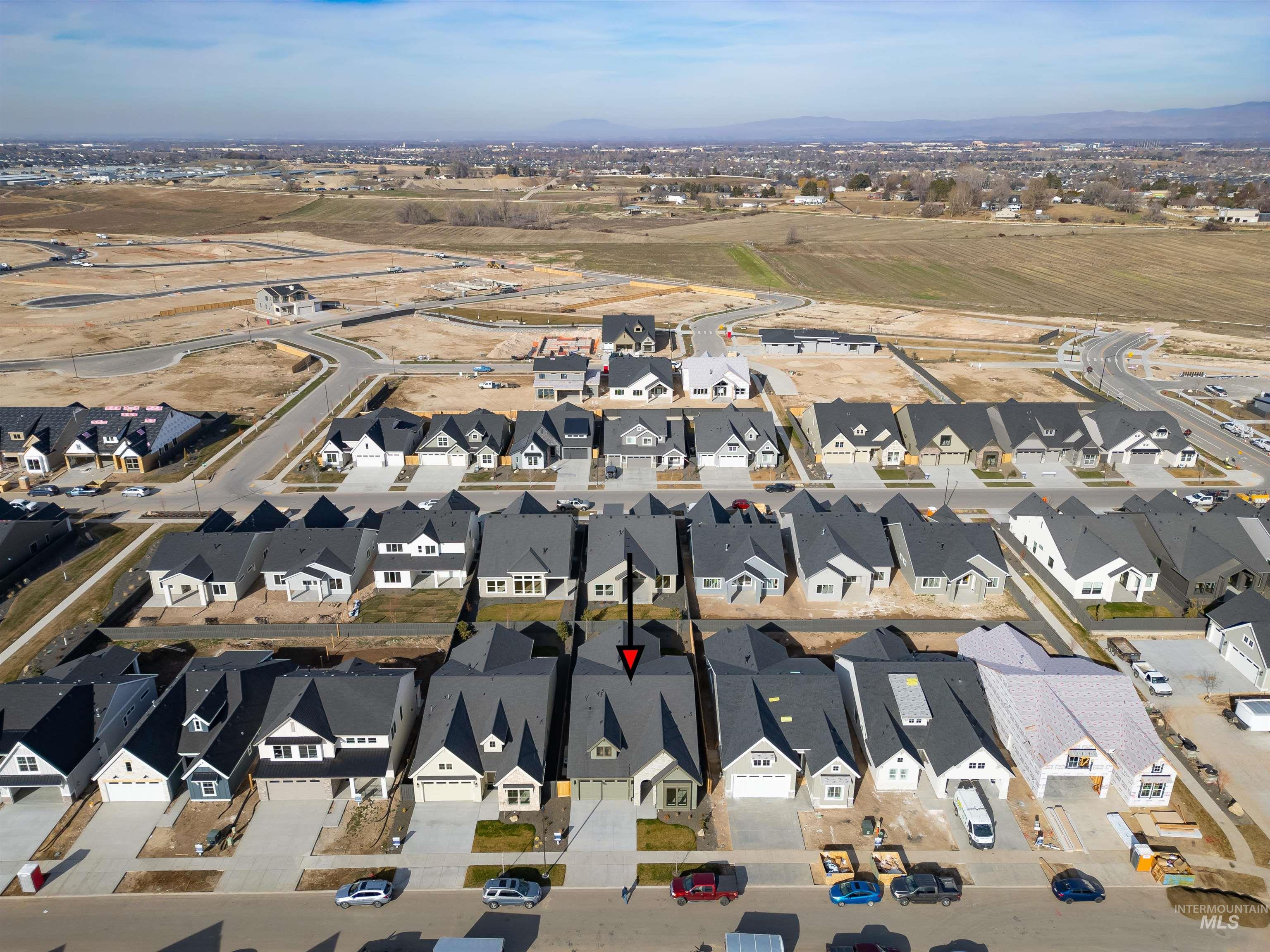 1048 East Escalation Street Meridian, ID 83642 - Photo 42 of 44 Aerial view of residential area