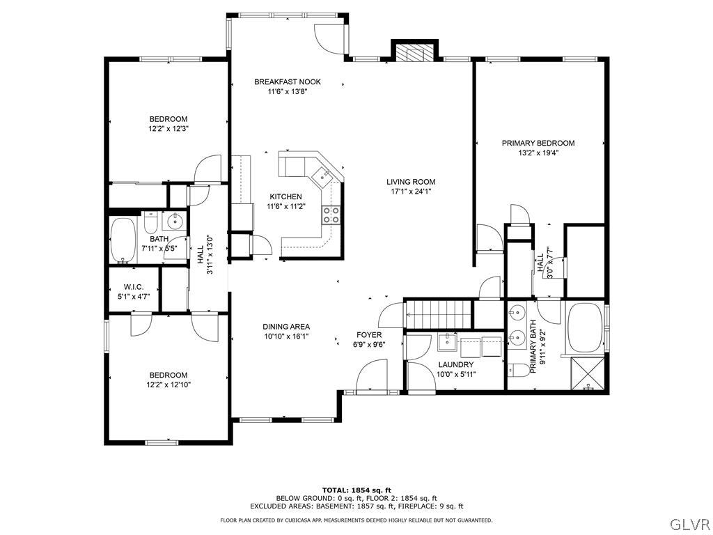 1407 Fox Ridge Easton, PA 18040 - Photo 20 of 21 Estimated Floor Plans