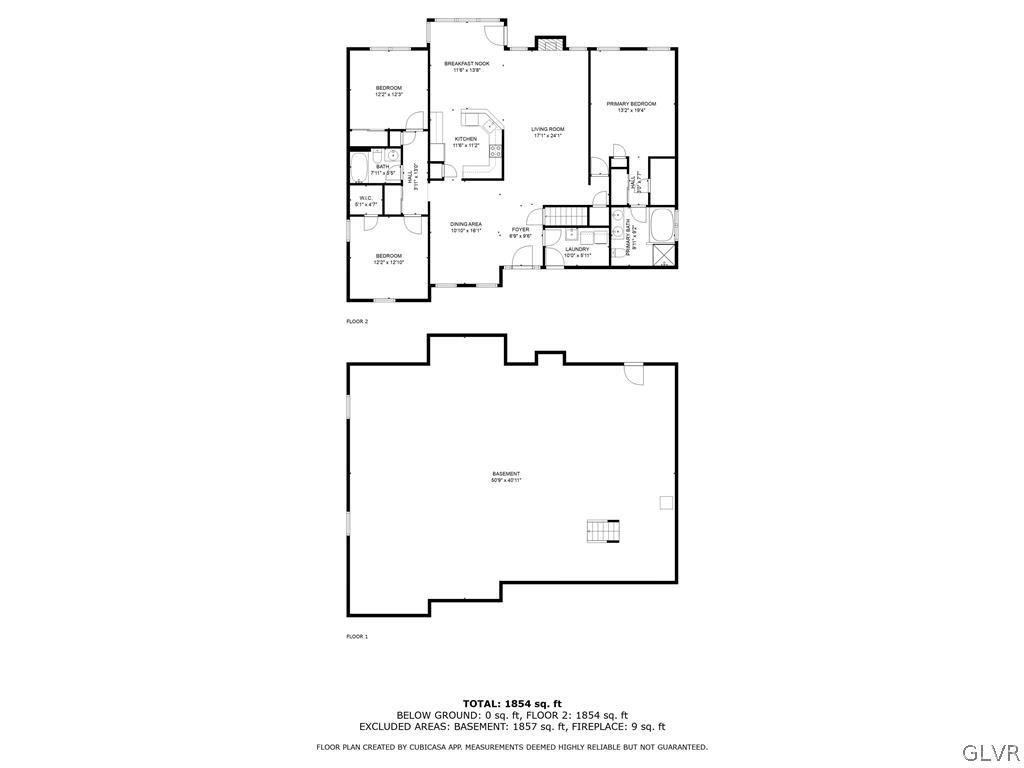 1407 Fox Ridge Easton, PA 18040 - Photo 21 of 21 Estimated Floor Plans