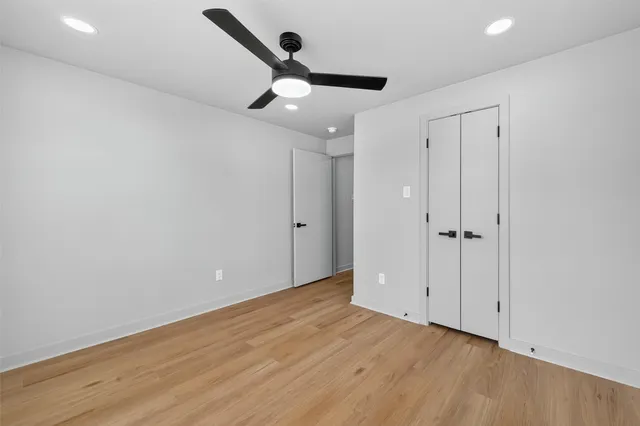 wooden floor in an empty room