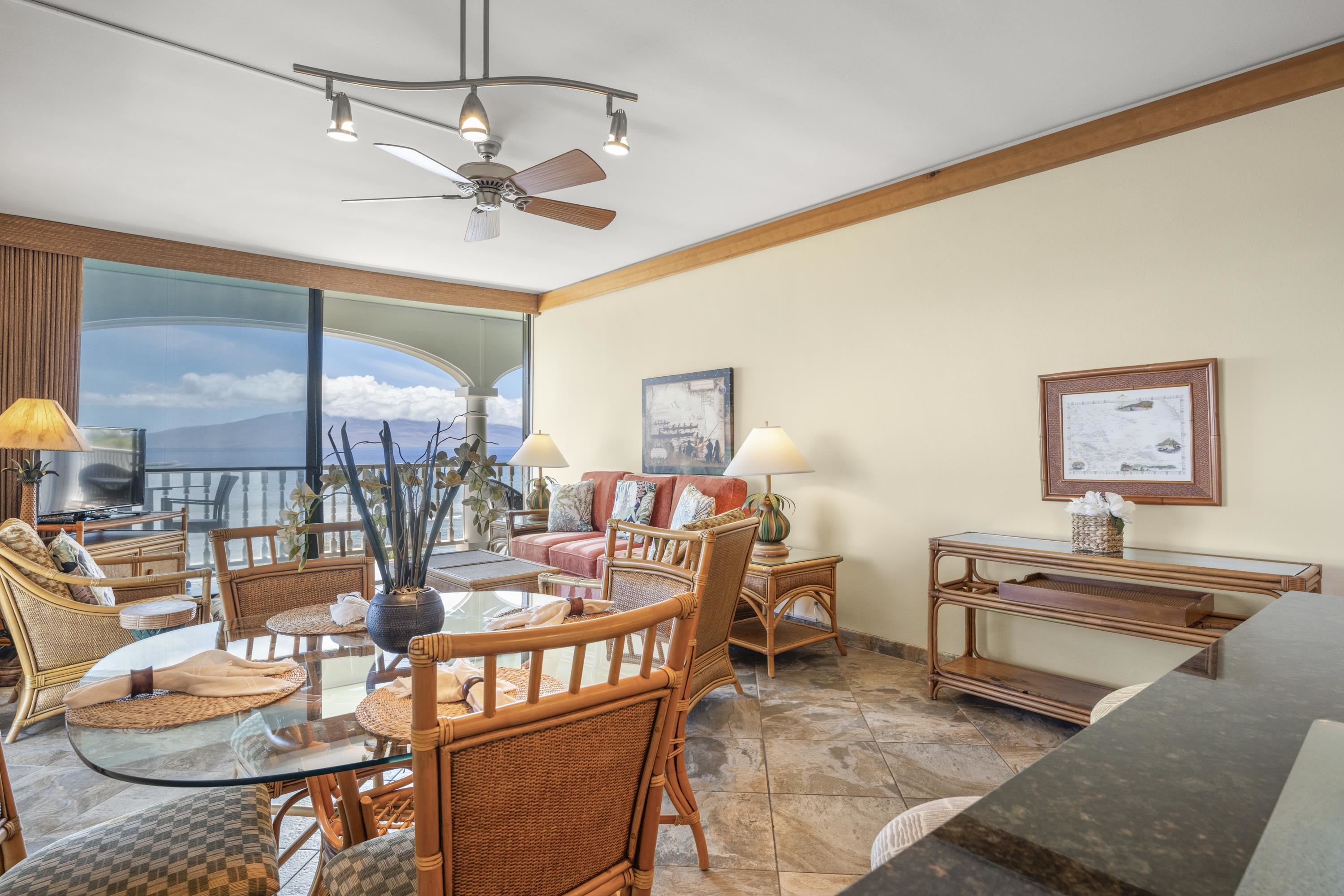 475 Front Street, Unit 601 Lahaina, HI 96761 - Photo 10 of 24 a view of a livingroom and dining room