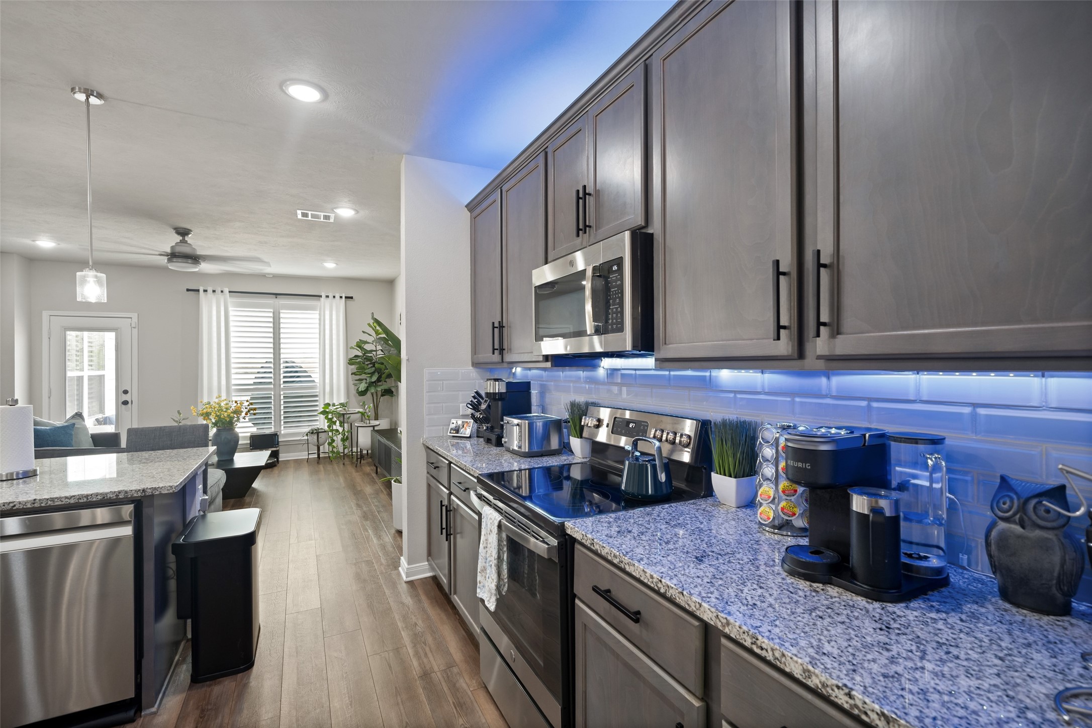 1300 Kingsgate Drive Bryan, TX 77807 - Photo 13 of 30 Under and above counter lighting