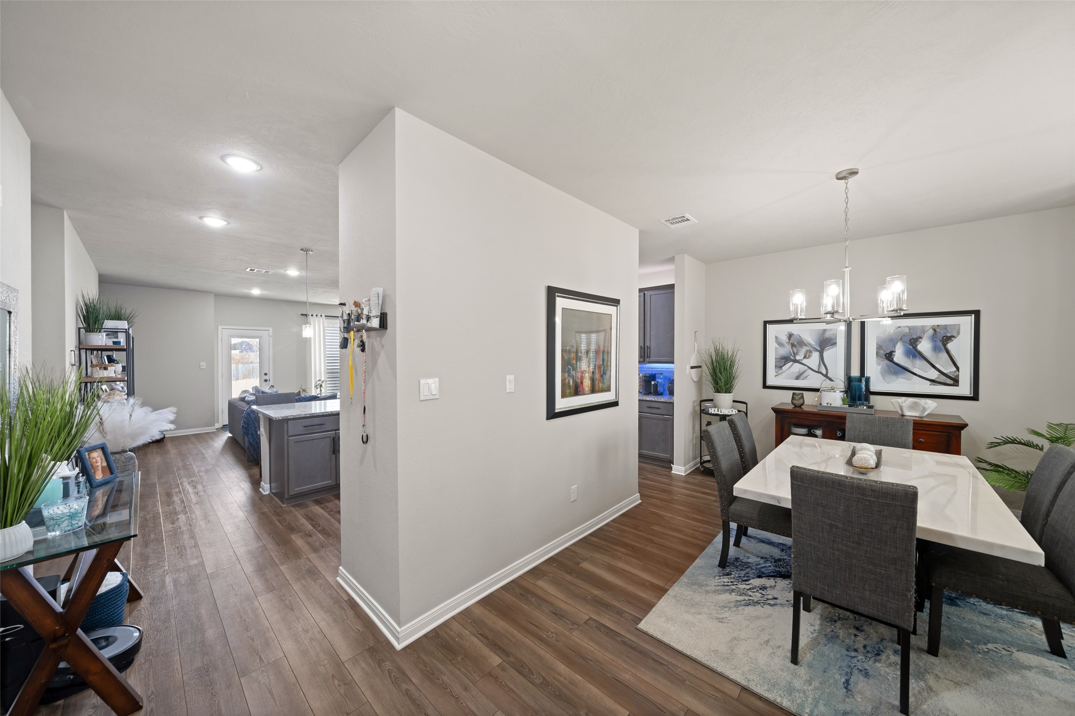 1300 Kingsgate Drive Bryan, TX 77807 - Photo 6 of 30 Clear view to back of house from entry