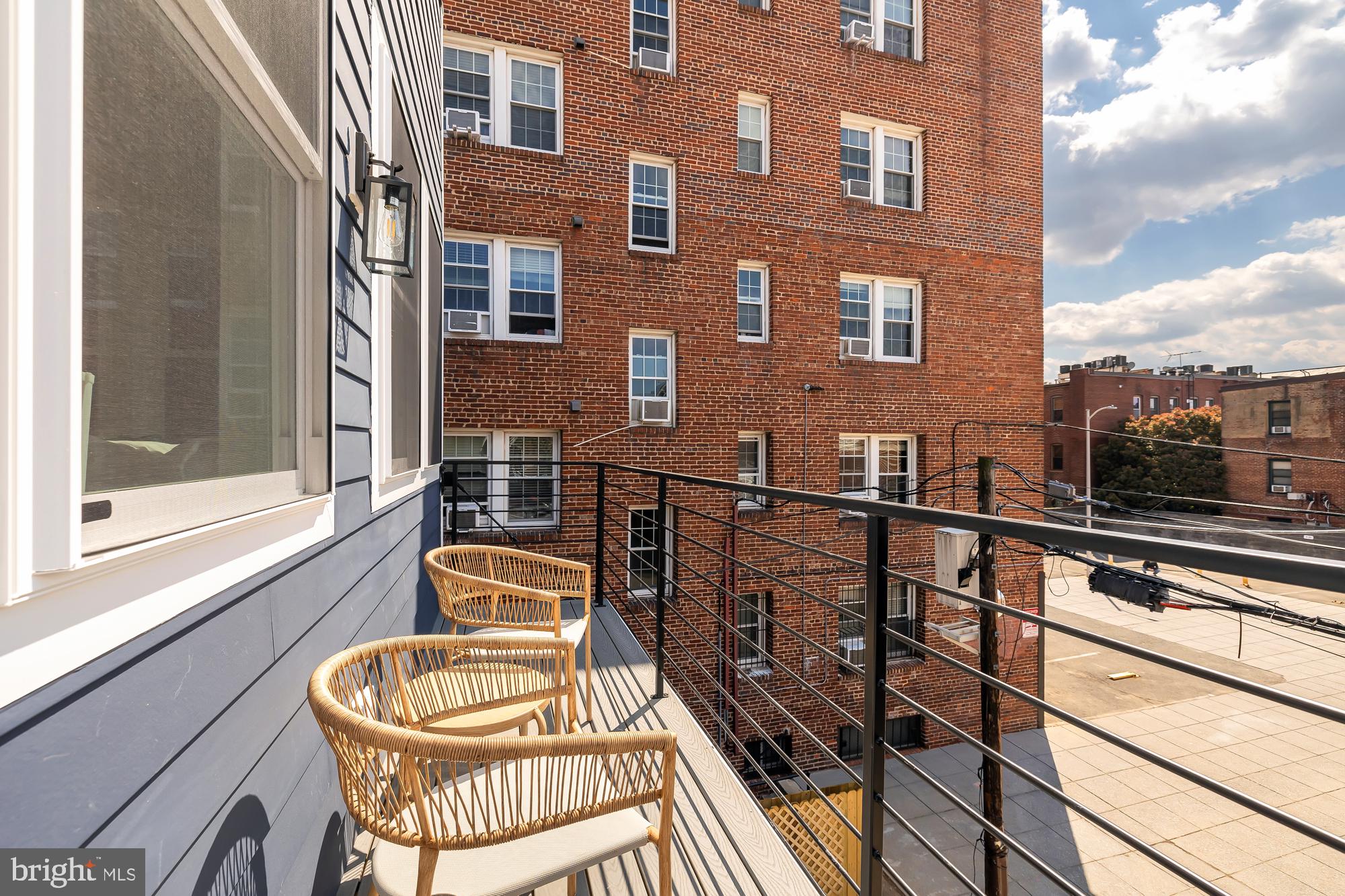 1644 Park Road Northwest, Unit D Washington, DC 20010 - Photo 20 of 30 Private Balcony
