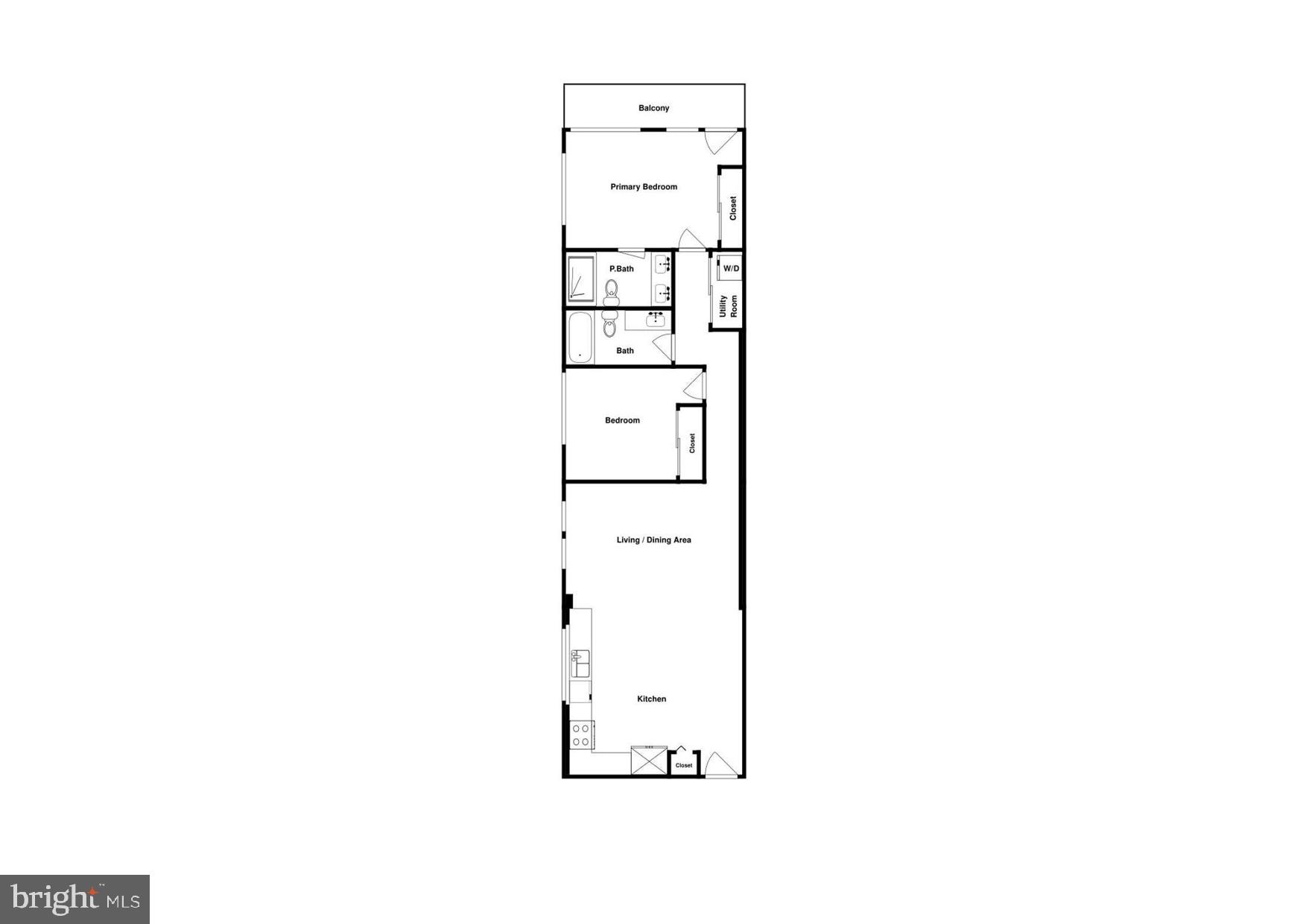 1644 Park Road Northwest, Unit D Washington, DC 20010 - Photo 30 of 30 Floor Plan
