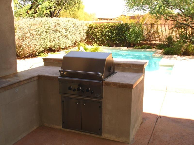 9160 East Mountain Spring Road Scottsdale, AZ 85255 - Photo 12 of 15 CUSTOM BUILT-IN BARBECUE