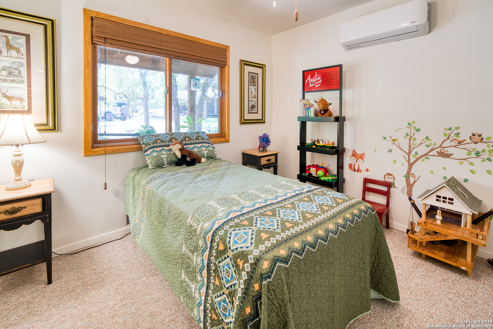 412 Field Road Fischer, TX 78623 - Photo 32 of 42 a bedroom with a bed and a window