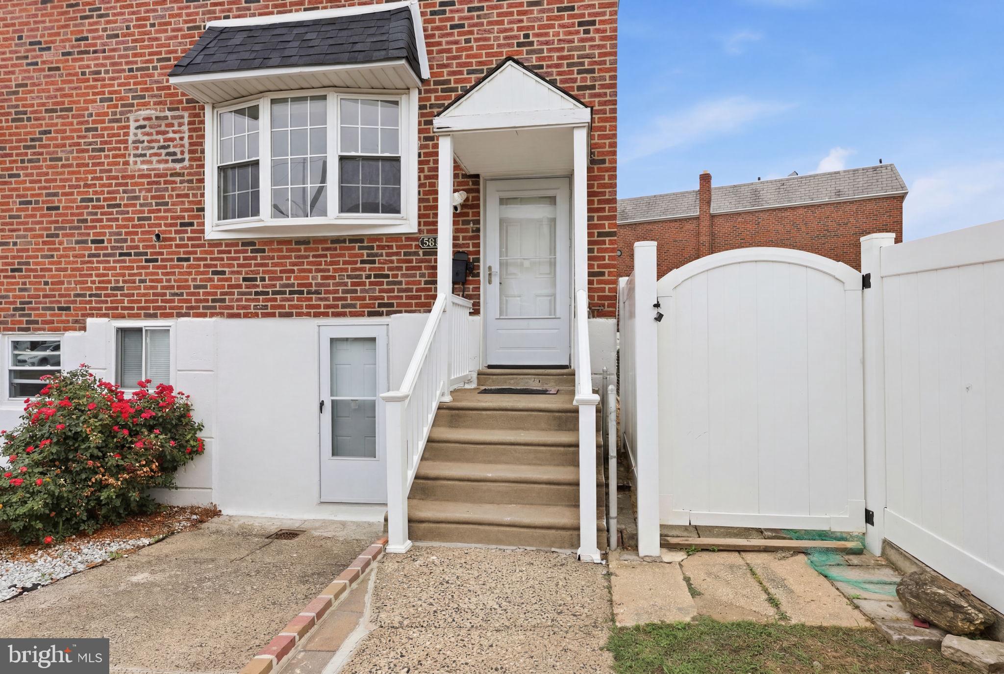 3811 Salina Road Philadelphia, PA 19154 - Photo 3 of 48 Charming entrance with lush landscaping.