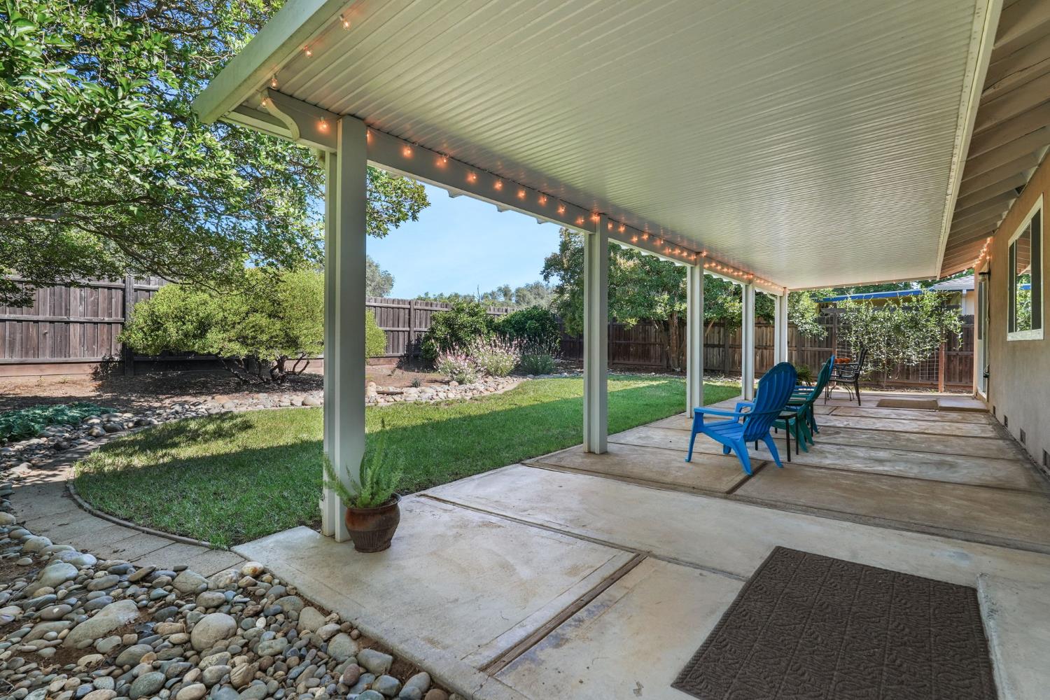 2276 El Cejo Circle Rancho Cordova, CA 95670 - Photo 28 of 41 Enjoy the serenity of relaxing or the fun of entertaining under your covered patio!