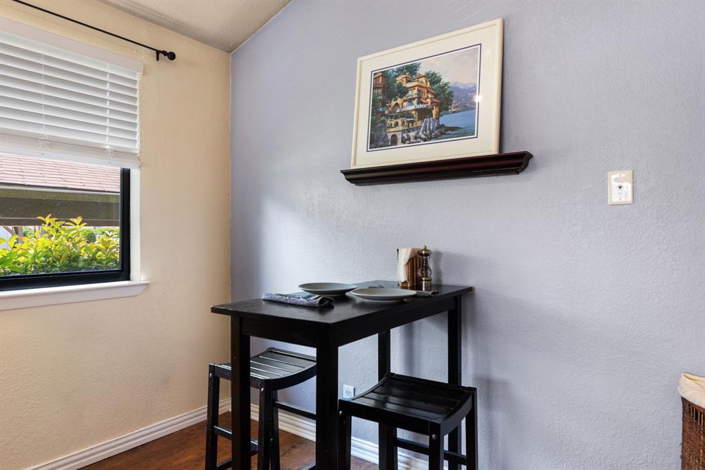2240 Tarpley Road, Unit 411 Carrollton, TX 75006 - Photo 7 of 28 a view of a workspace with furniture and window