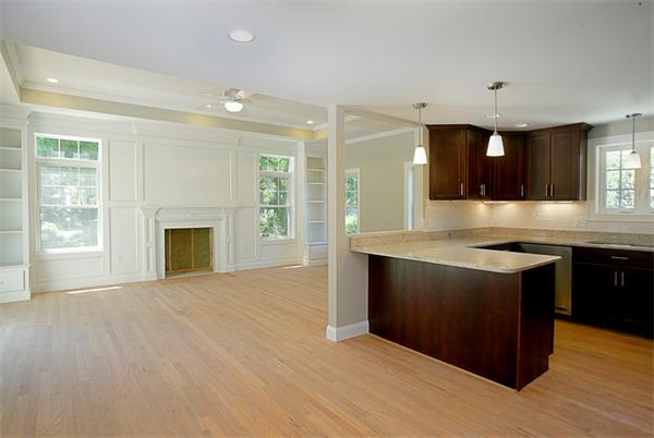 110 Evelyn Road Needham, MA 02494 - Photo 3 of 11 a view of kitchen with granite countertop stove top oven and cabinets
