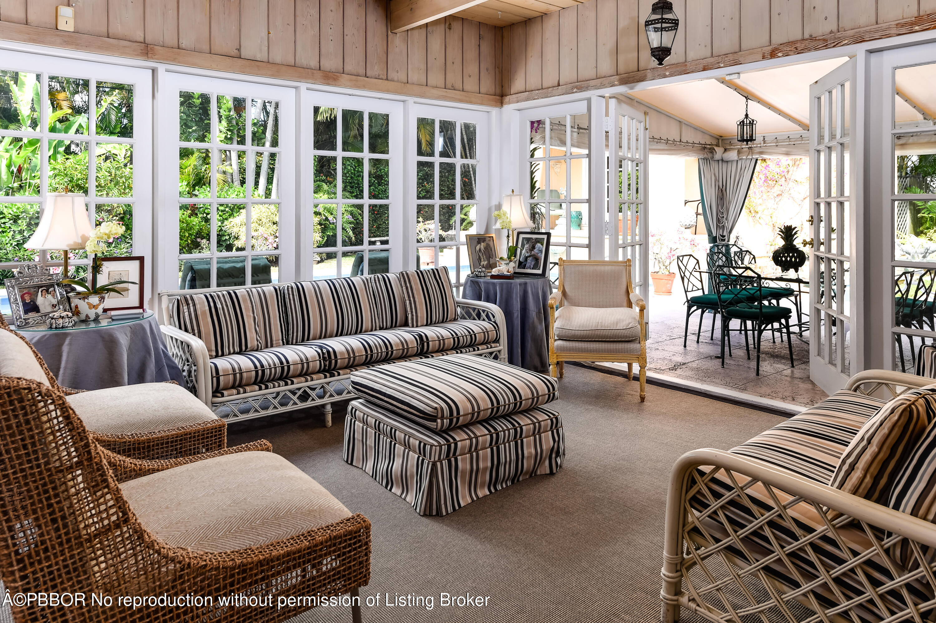 257 Fairview Road Palm Beach, FL 33480 - Photo 6 of 17 a living room with furniture or couch and a large window