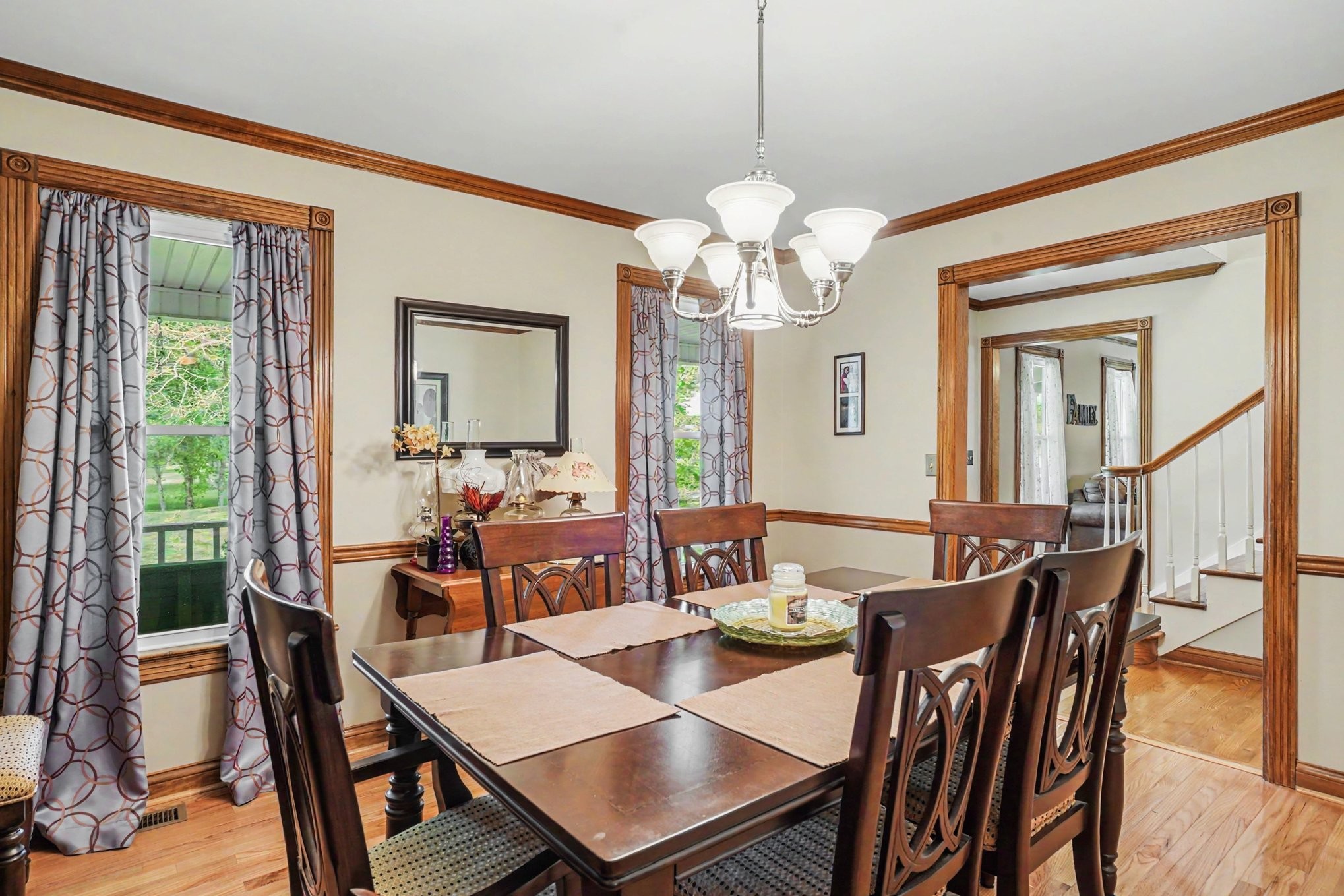 2075 Liebengood Road Goodlettsville, TN 37072 - Photo 9 of 40 a view of a dining room with furniture window and wooden floor